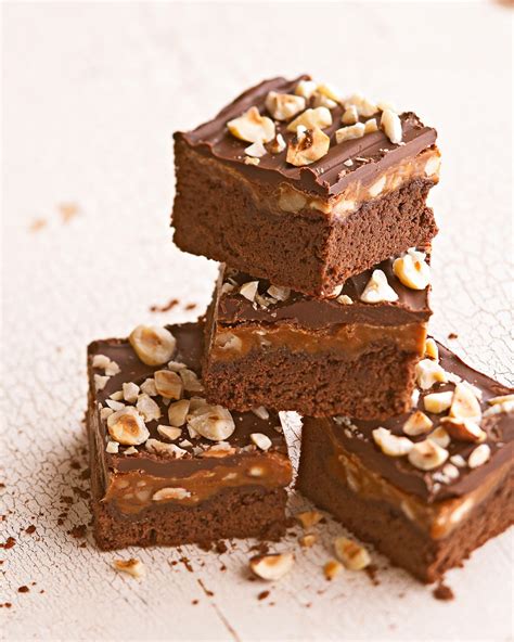 Caramel Hazelnut Brownies