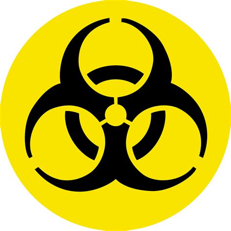 Image Vectorielle Gratuite Biohazard Danger Toxique Bio Image