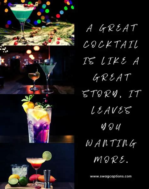 Cocktail Captions And Quotes For Instagram Cocktails Refreshing Summer Cocktails Fruity Drinks
