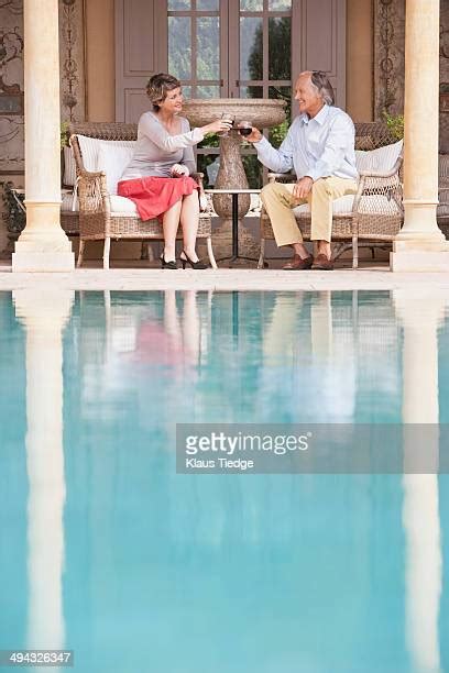 Older Couple Pool Photos And Premium High Res Pictures Getty Images