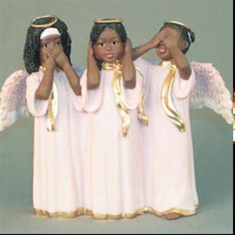 Pin By Kaysha ♥ღ On Angelic Afro Angels African American Figurines Black Angels Black Love Art