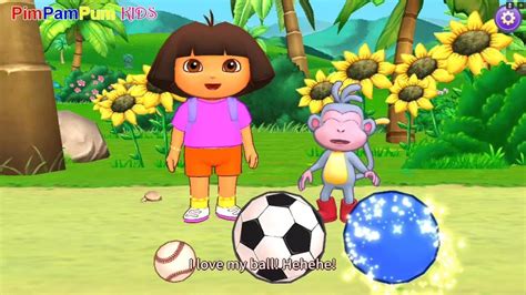 Dora The Explorer Learn With Dora Super Bouncy Ball Pimpampum