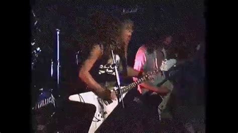 Metallica No Remorse Live Chicago 1983 Youtube