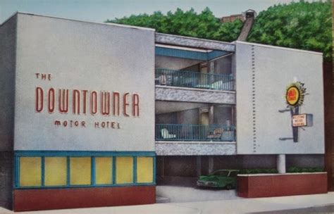 Vintage Johnstown The Downtowner Motor Hotel