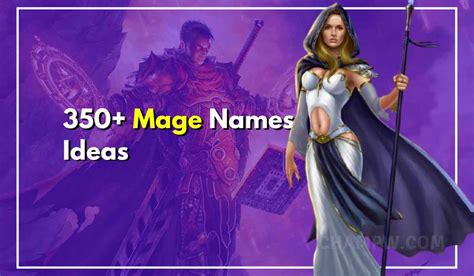 350 mage names ideas male and female wizard names