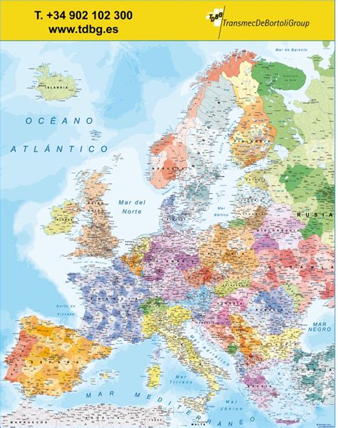 Mapa Europa Politico Pared Mapas Murales De Espana Y El Mundo Images