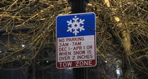 Chicago Winter Overnight Parking Ban Takes Effect Restrictions In
