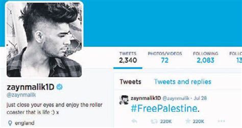 The views expressed in this article belong. Zayn stands by his tweet to 'free Palestine' - Daily Sabah
