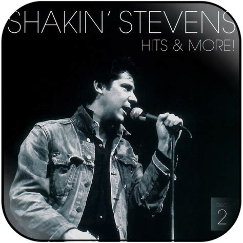 Shakin Stevens Hits More Album Cover Sticker