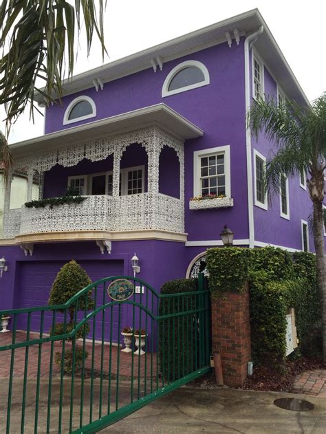 Maybe you would like to learn more about one of these? Purple house. Mt Dora, Florida | The Purple Home ...
