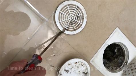 Taking an unintentional bath every time you want to take a shower has the opposite effect. DIY Unclog Shower Drain With Standing Water - YouTube