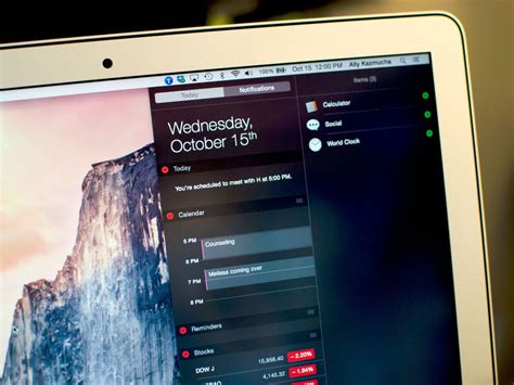How To Use Today View Widgets In Os X Yosemite Imore