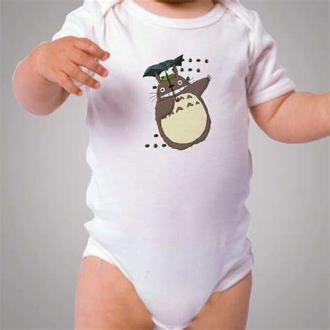 Cute Totoro Umbrella Baby Onesie Bodysuit Hotvero