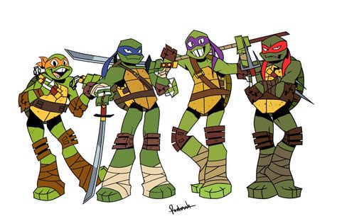 Tmnt Characters Teenage Mutant Ninja Turtles Artwork Tmnt Artwork