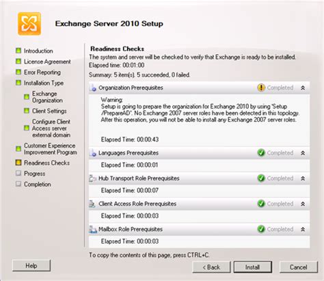 Installing Exchange Pre Requisites On Windows Server