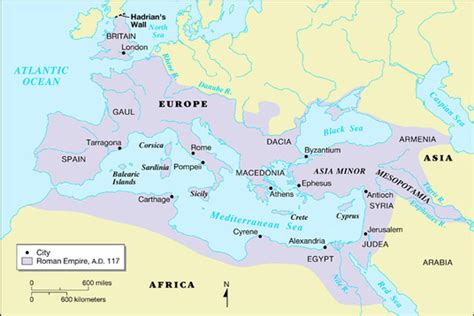 Roman Geographyregionlocation Ancient Roman Civilization