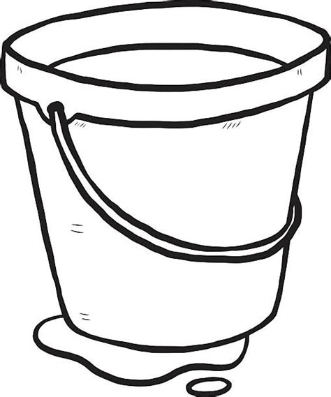 Best Drawing Of Colored Plastic Buckets Illustrations Royalty Free