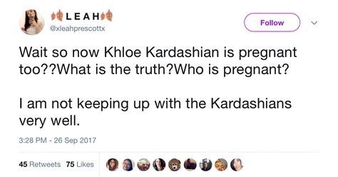 Khloe Kardashian Pregnant Twitter Fan Reactions