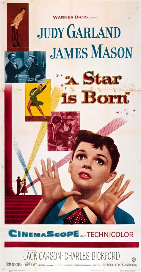 A Star Is Born 1954 Judy Garland James Mason Judy Garland Movies Classic Movie Posters
