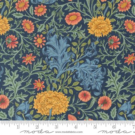 William Morris Fabric Morris Meadow By Moda Plus A Free Pattern