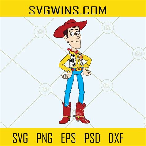 Sheriff Woody Svg Toy Story Characters Svg Sheriff Woody Toy Story