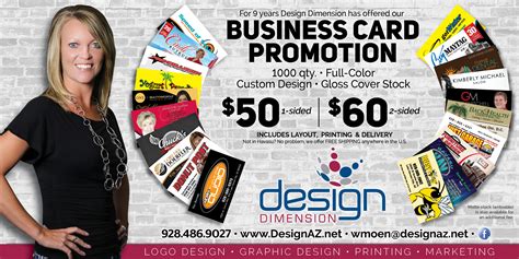 Business cards are a very old tradition of the professional world. Design Dimension - Business Card Promo