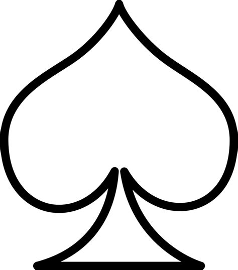 Spades Svg Png Icon Free Download 30499