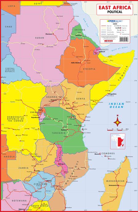 East Africa Road Map