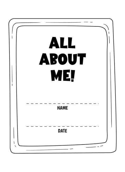 20 Best A Book About Me Printable Pdf For Free At Printablee