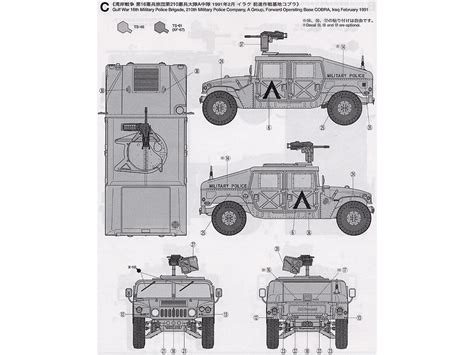 Tamiya M1025 Humvee Armament Carrier 135 35263 Plastic Models
