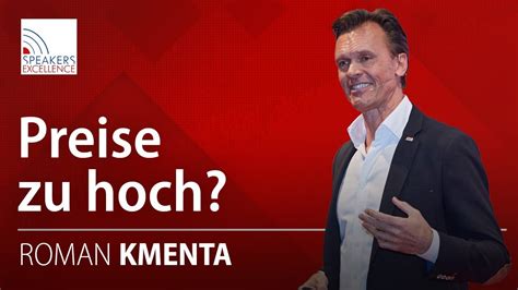 Aug 05, 2021 · re: Keine Angst vor dem eigenen Preis | Roman Kmenta - YouTube