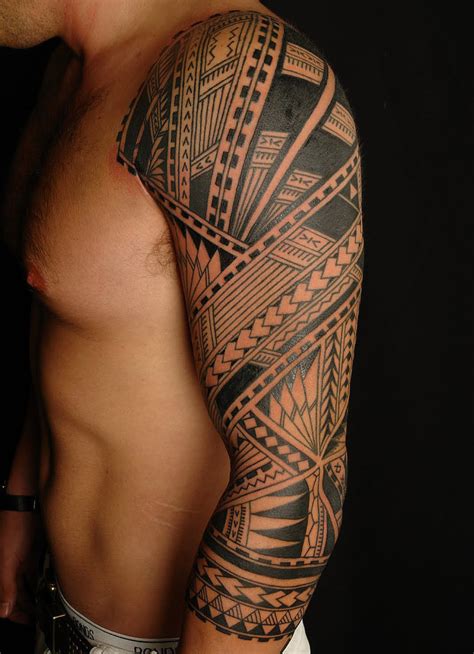 Tribal Shoulder Tattoos