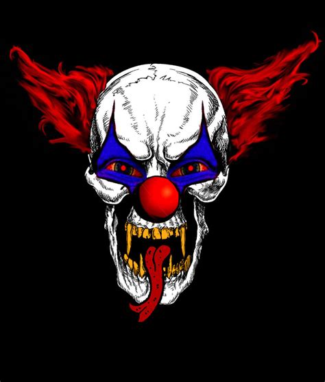 Demon Clown Skull By Brandtk On Deviantart