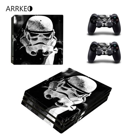 Arrkeo Star Wars Vinyl Cover Decal Ps4 Pro Skin Sticker For Sony