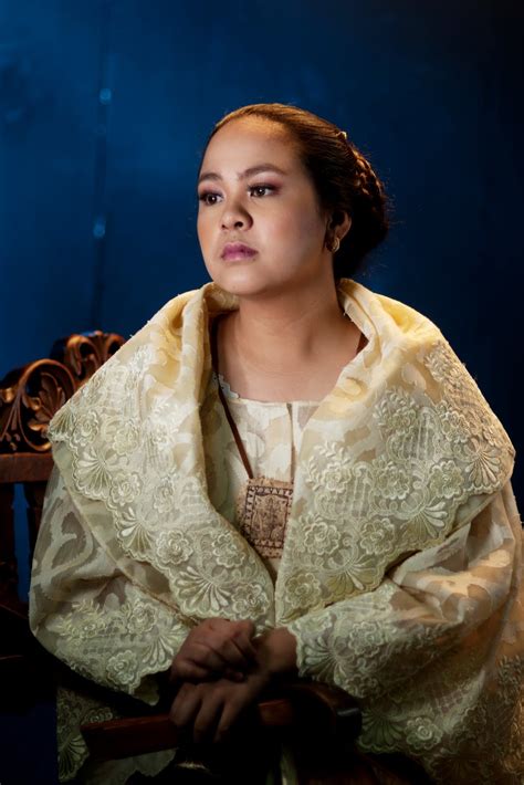 Whenever she kisses the hand of the friar, the latter would lovingly caress her cheeks. Tauhan - Pamana Ni Rizal