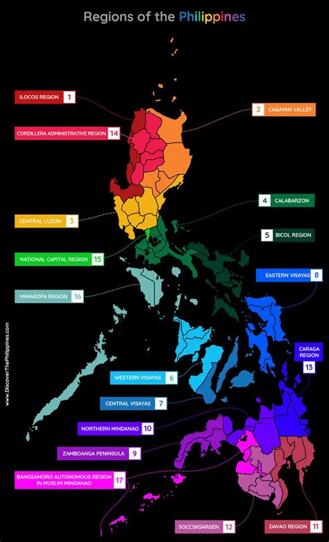 Regions Of The Philippines Discover The Philippines