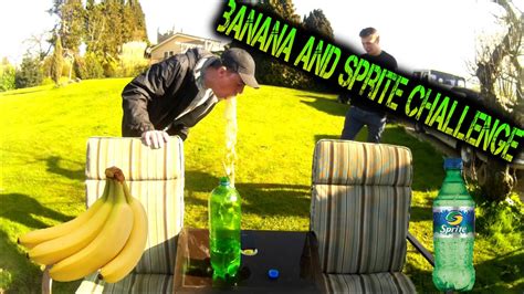 Ultimate Banana And Sprite Challenge Vomit Alert Again Youtube