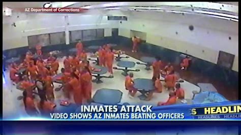 Arizona Inmates Brutally Beat Prison Guards Fox News Video