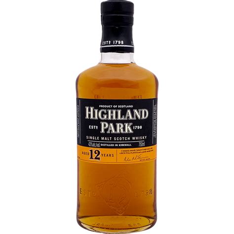 Highland Park 12 Year Old Single Malt Scotch Whiskey Gotoliquorstore