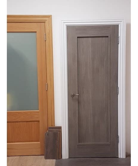 Doras Daiken Grey 1 Panel Door