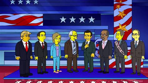 The Simpsons Are Overwhelmed By The Presidential Election Too