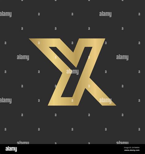 alphabet initials logo yx xy x and y stock vector image and art alamy