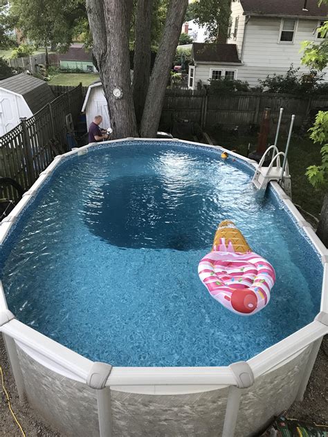 My Above Ground Pool Has A 13 Foot Deep Pit Rmildlyinteresting