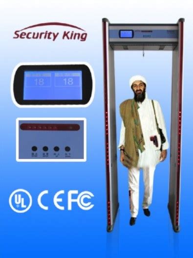 Walk Through Body Scanner Metal Detector For Airport Security Check