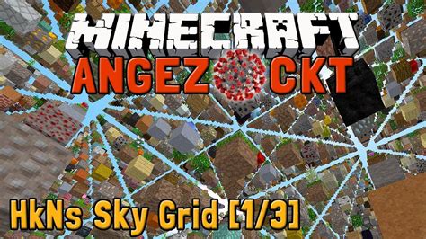 Viele Viele Bunte Blöcke Hkns Sky Grid 13 Minecraft Angezockt