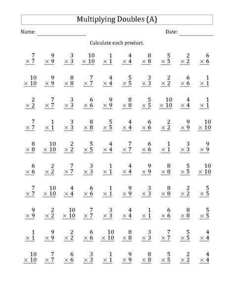 multiplication sixth grade 6th grade math worksheets pdf