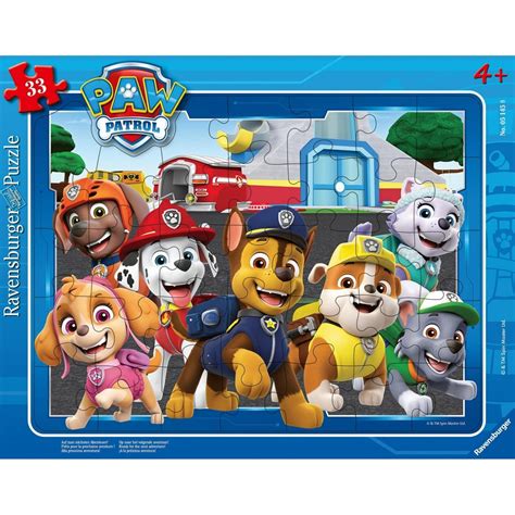 Ravensburger 33 Pcs Frame Puzzle Paw Patrol In Action 05145 Toys Shopgr