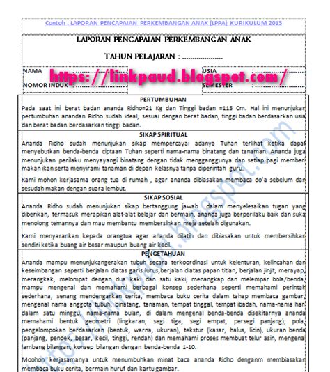 Contoh Narasi Perkembangan Anak Tk - Kondisko Rabat