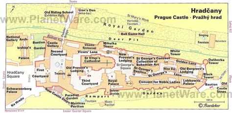 Prague Castle Map Prague Castle Prague Castle Floor Plan