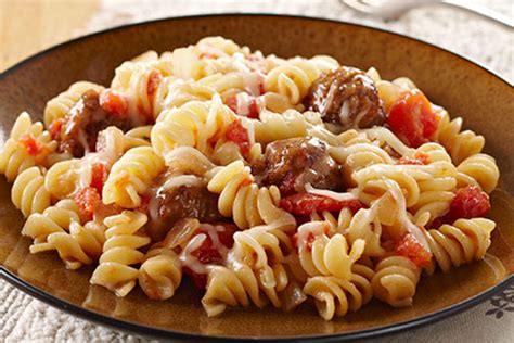Quick & Cheesy Sausage Rotini - My Food and Family